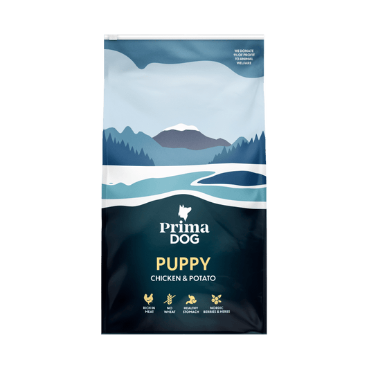 hondenvoer puppy kip & aardappel 10 kilo