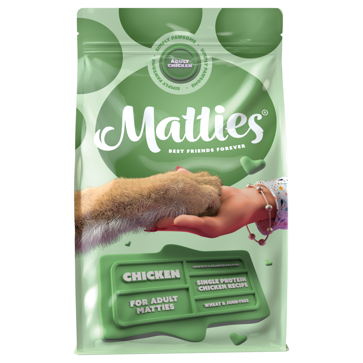 Matties Adult Kip Hondenbrokken | 3kg