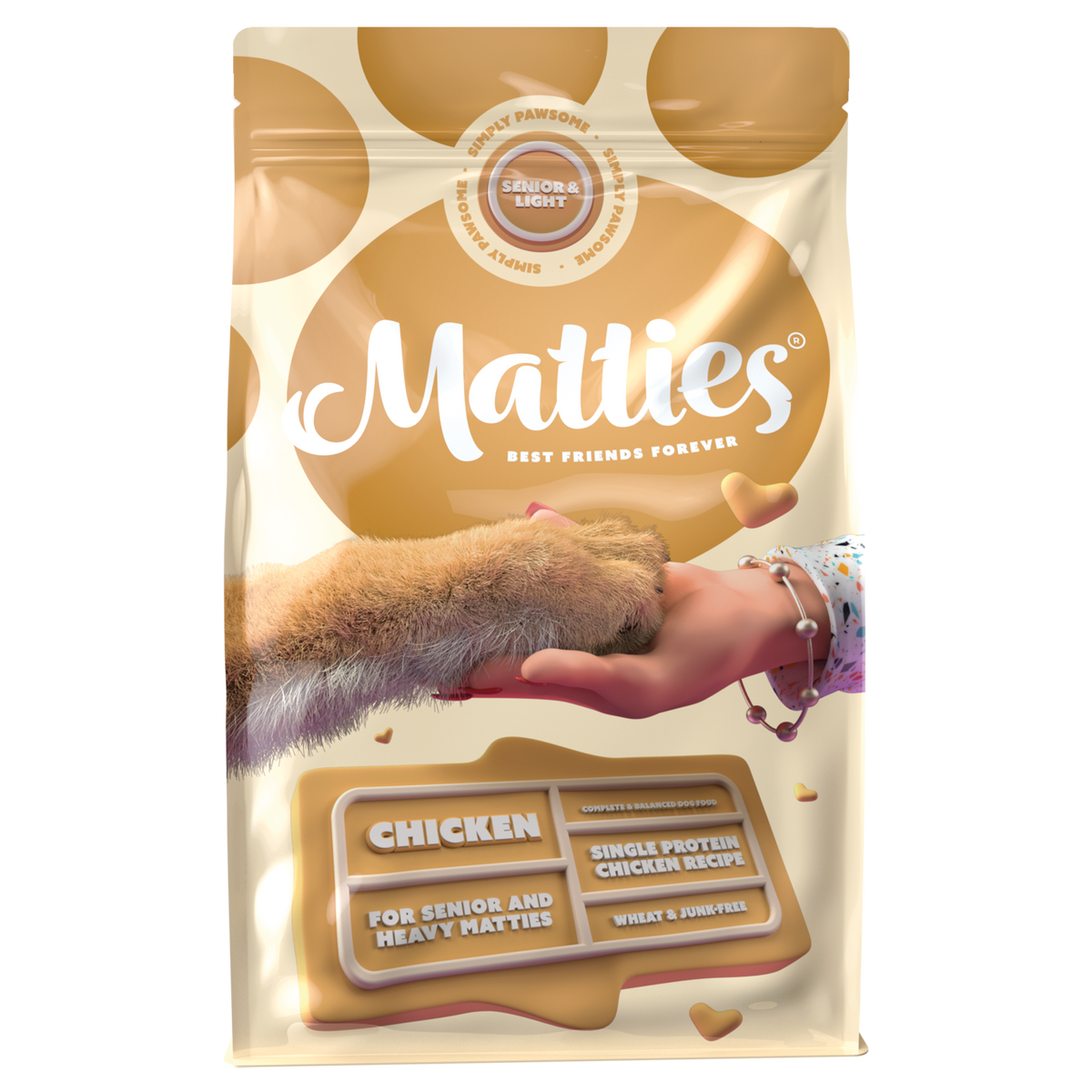 Matties Senior & Light Hondenbrokken | 3kg