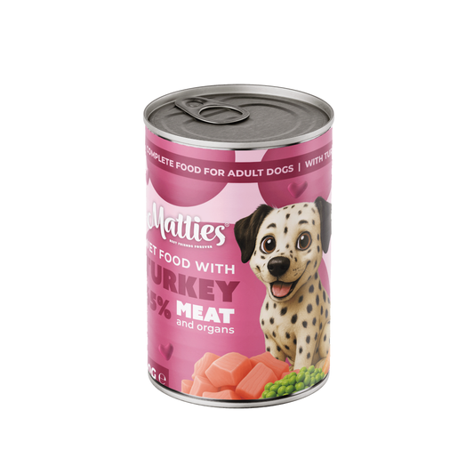 Matties Natvoer Hond Kalkoen | 400g