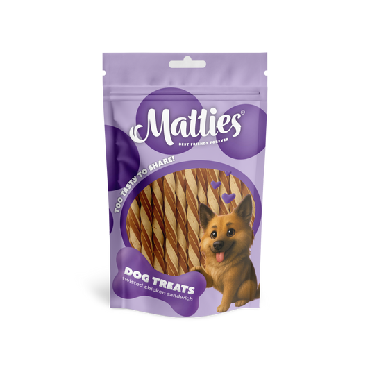 Matties Hundesnack Twisted Chicken-Sandwich | 150g
