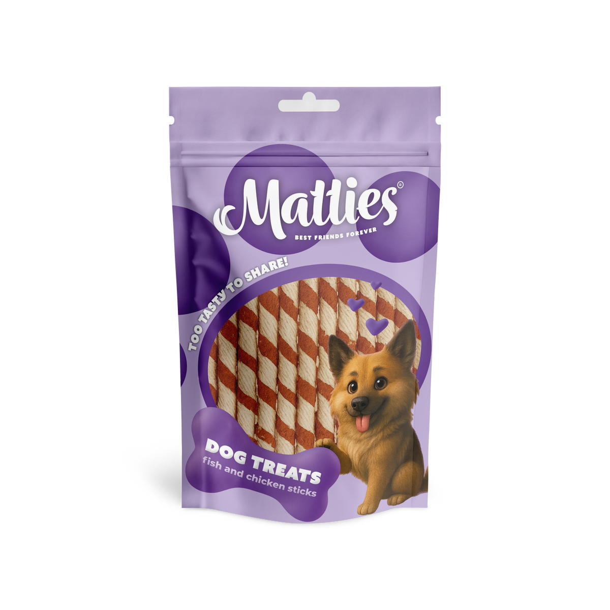 Matties Hondensnack Kip en Vis Sticks | 175g