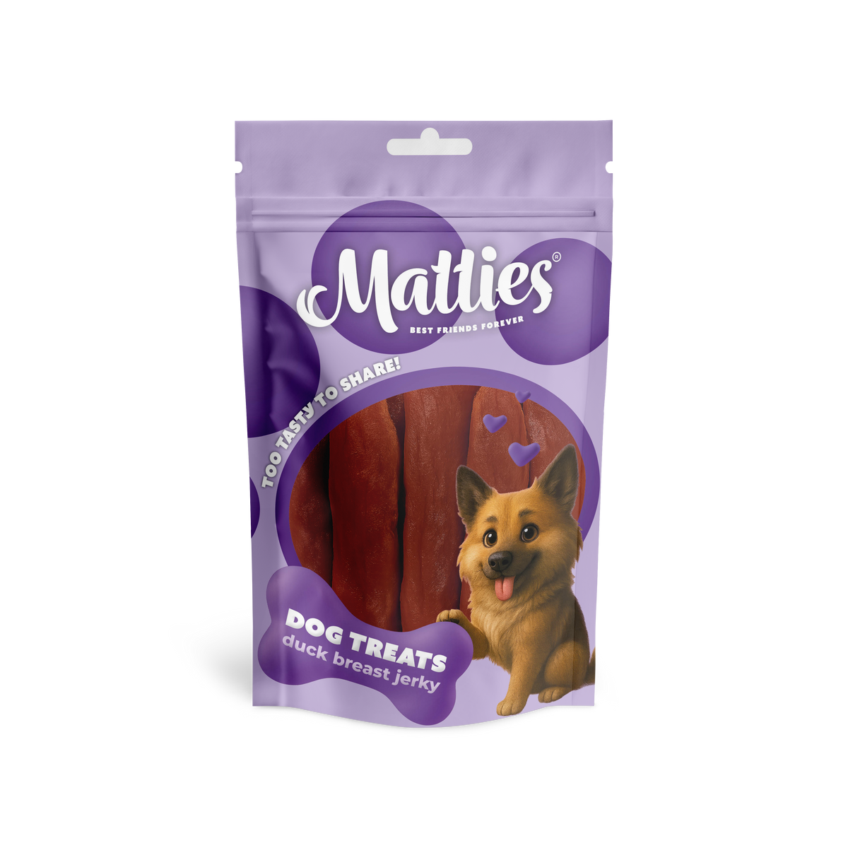 Matties Hundesnack Entenfilet-Jerky | 150g