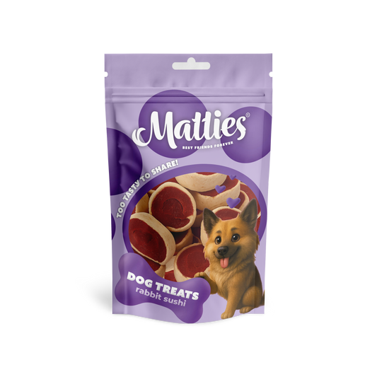 Matties Hondensnack Konijn Sushi | 175g