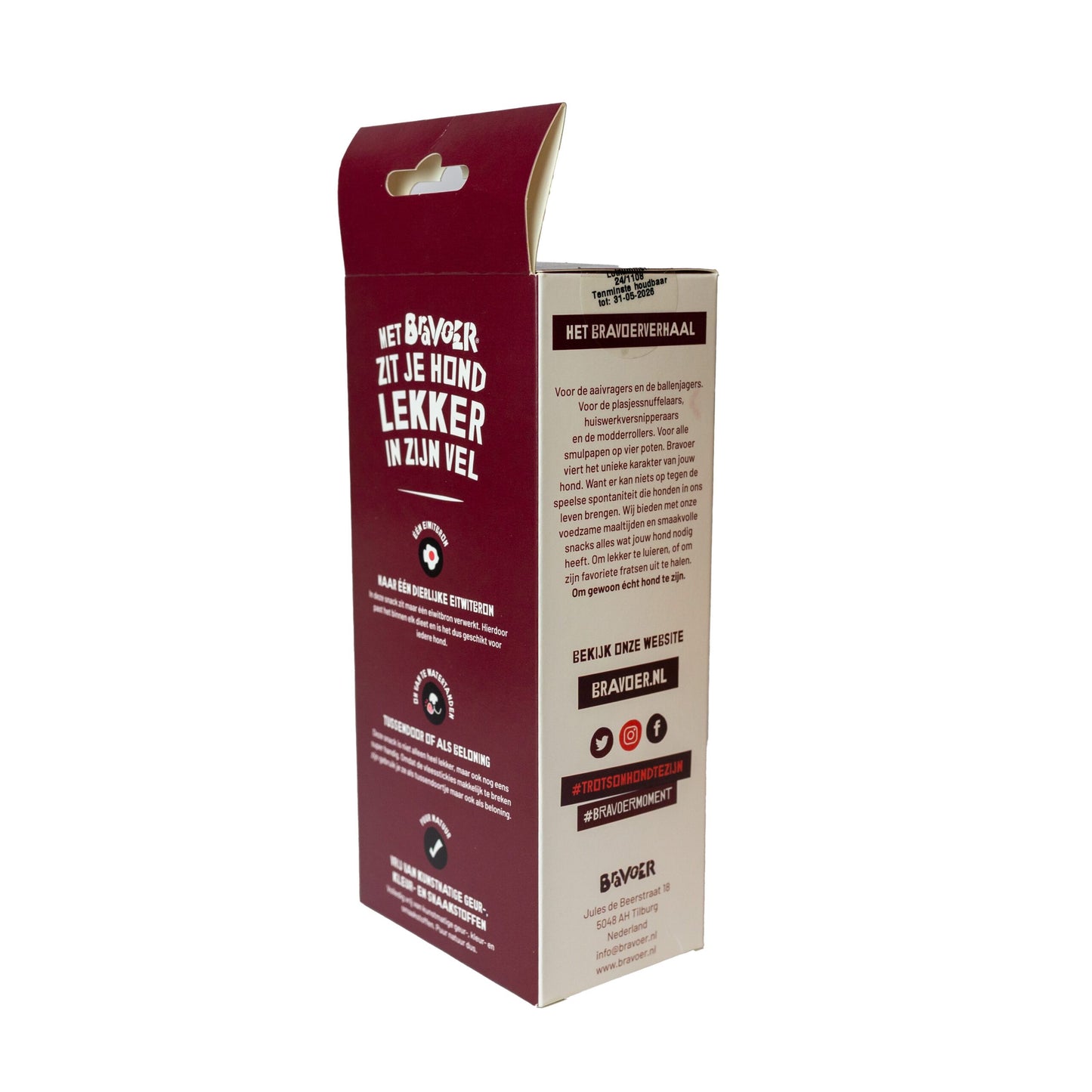 Bravoer Fleischsticks Wildschwein 200 Gramm