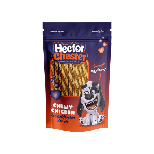 Hector&Chester Twisted Chicken Snacks | 150g