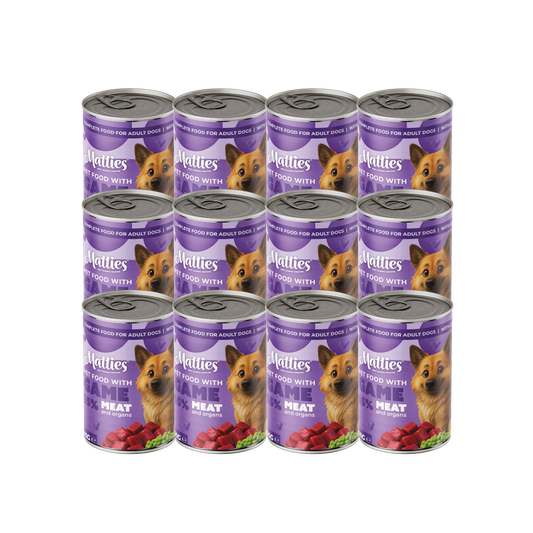 Matties Natvoer Hond Wild | 12x400g