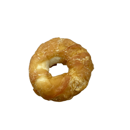 Rawhide donut met Kip 80-90 gram