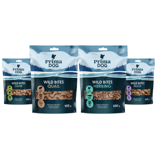 Primadog Snackpakket Hond - Wild Bites - 500g
