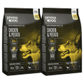 PrimaDog hondenvoer kip & aardappel voor kleine rassen multipack 2 x 4 kilo - hondenbrokken