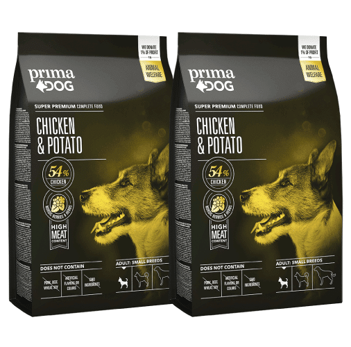 hondenvoer kip & aardappel voor kleine rassen multipack