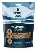 PrimaDog Wild Bites hondensnoepjes kwartel met meidoorn - hondensnacks