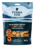 PrimaDog Northern Treats Bites kalkoen voor puppy's & training 150 gram - hondensnacks