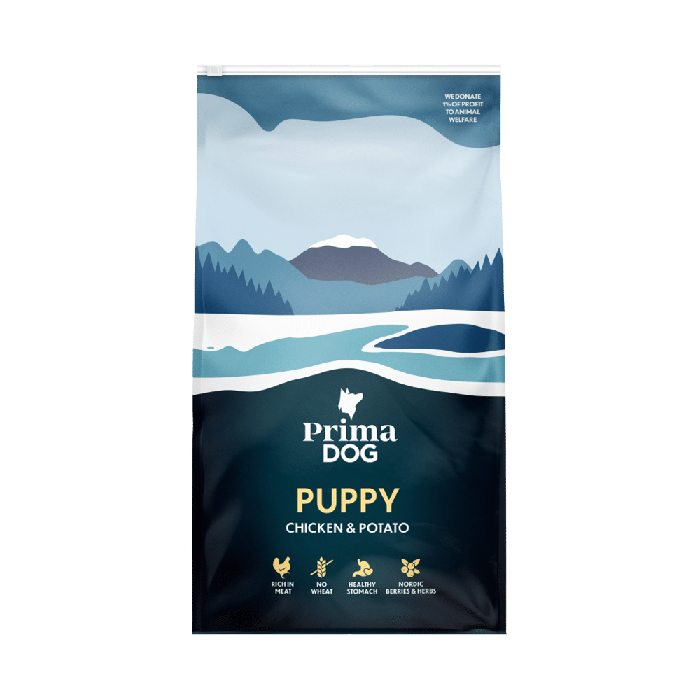 hondenvoer puppy kip & aardappel 10 kilo