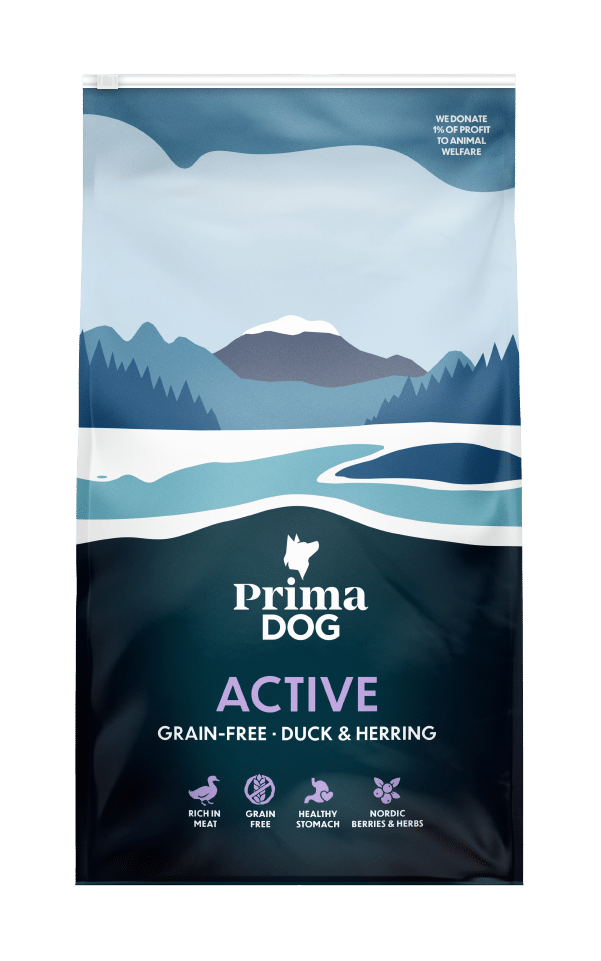 hondenvoer eend & haring 10 kilo