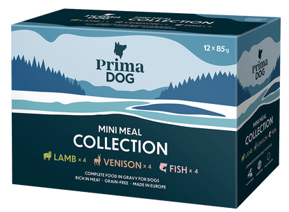 natvoer assortiment voor kleine honden