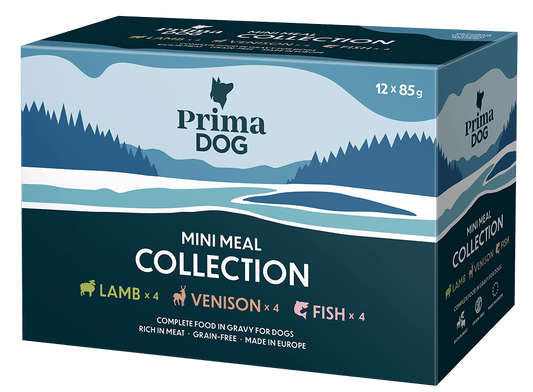 natvoer assortiment voor kleine honden