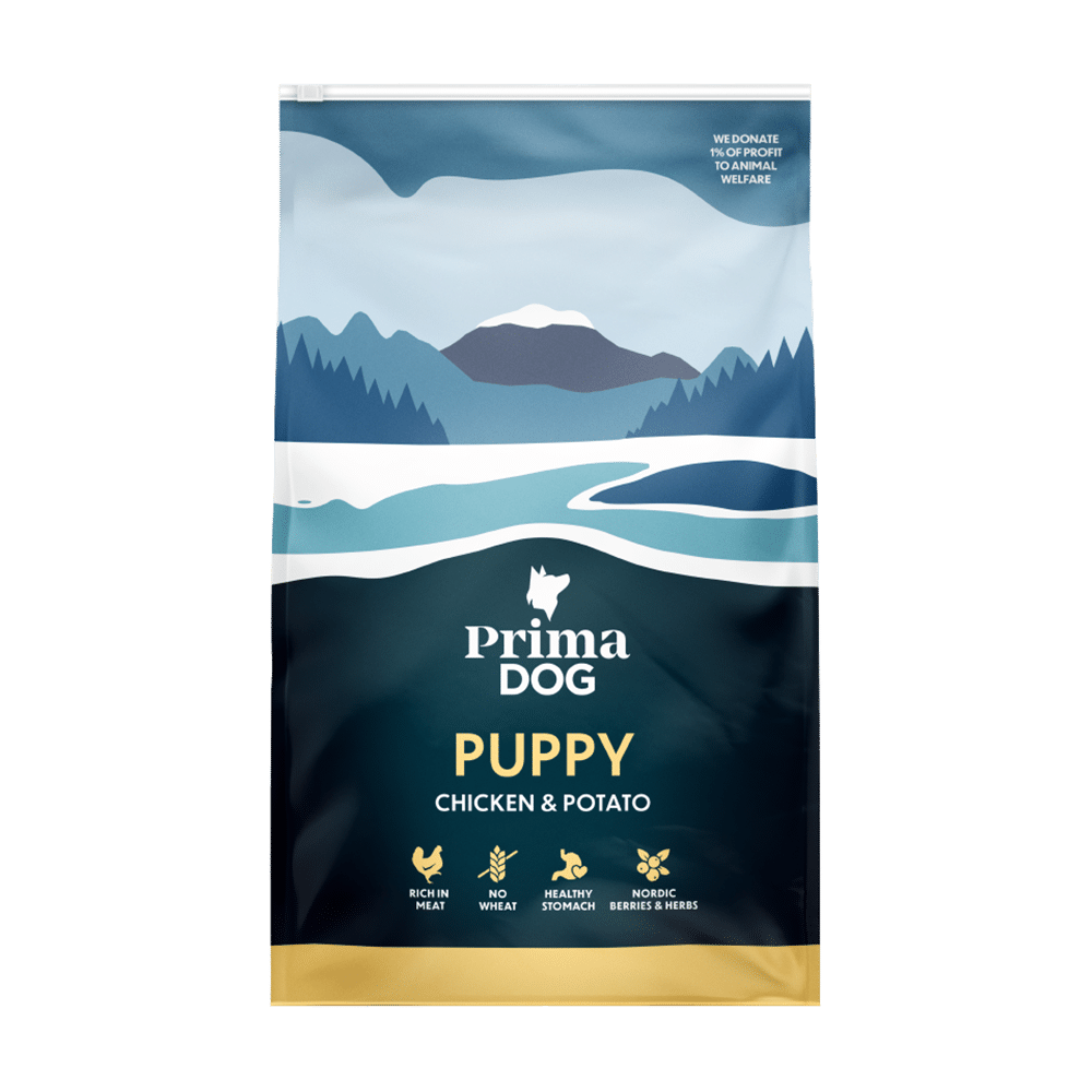 hondenvoer puppy kip & aardappel