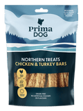 PrimaDog Northern Treats kip & kalkoen repen - hondensnacks