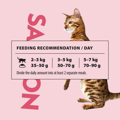 PrimaCat graanvrij kattenvoer zalm multipack 2 x 1,4 kilo