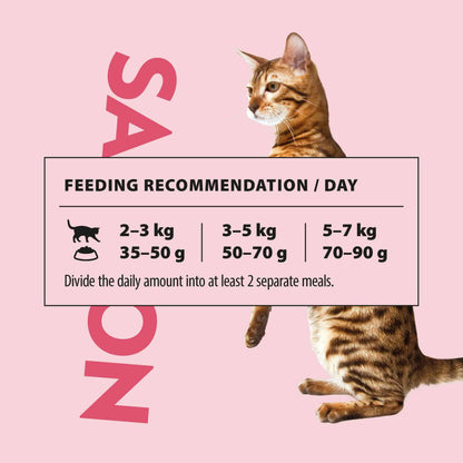 PrimaCat graanvrij kattenvoer zalm 400 gram