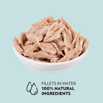 PrimaCat kattenvoer filets Tonijn in water 4 x 50 gram