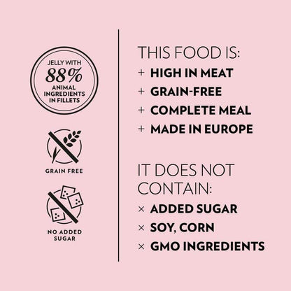 PrimaCat voordeelpakket natvoer in gelei 12 x 85 gram