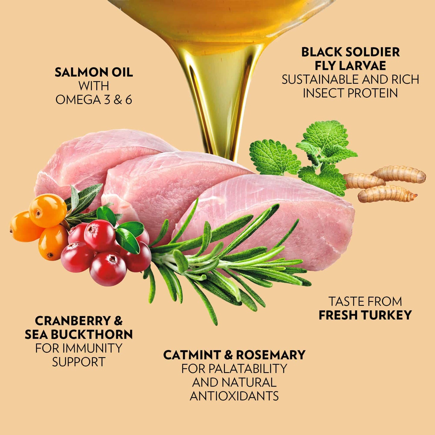 PrimaCat graanvrij kattenvoer kalkoen 400 gram