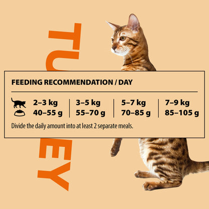 PrimaCat graanvrij kattenvoer kalkoen 400 gram