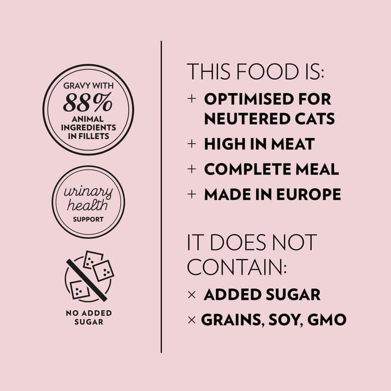 PrimaCat voordeelpakket natvoer voor gesteriliseerde katten 12 x 85 gram