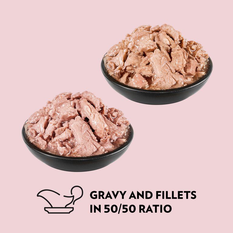 PrimaCat voordeelpakket natvoer voor gesteriliseerde katten 12 x 85 gram