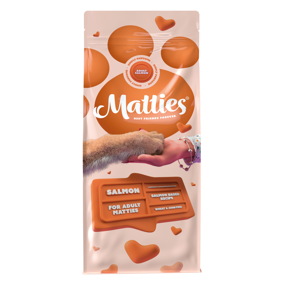Matties Adult Zalm Hondenbrokken | 12kg
