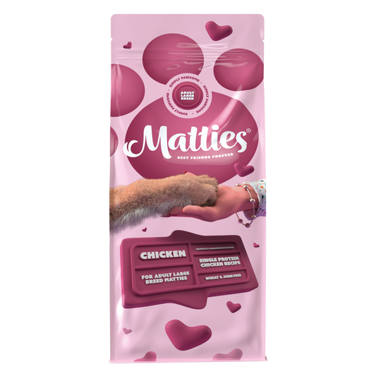 Matties Adult Large Breed Kip Hondenbrokken | 12kg