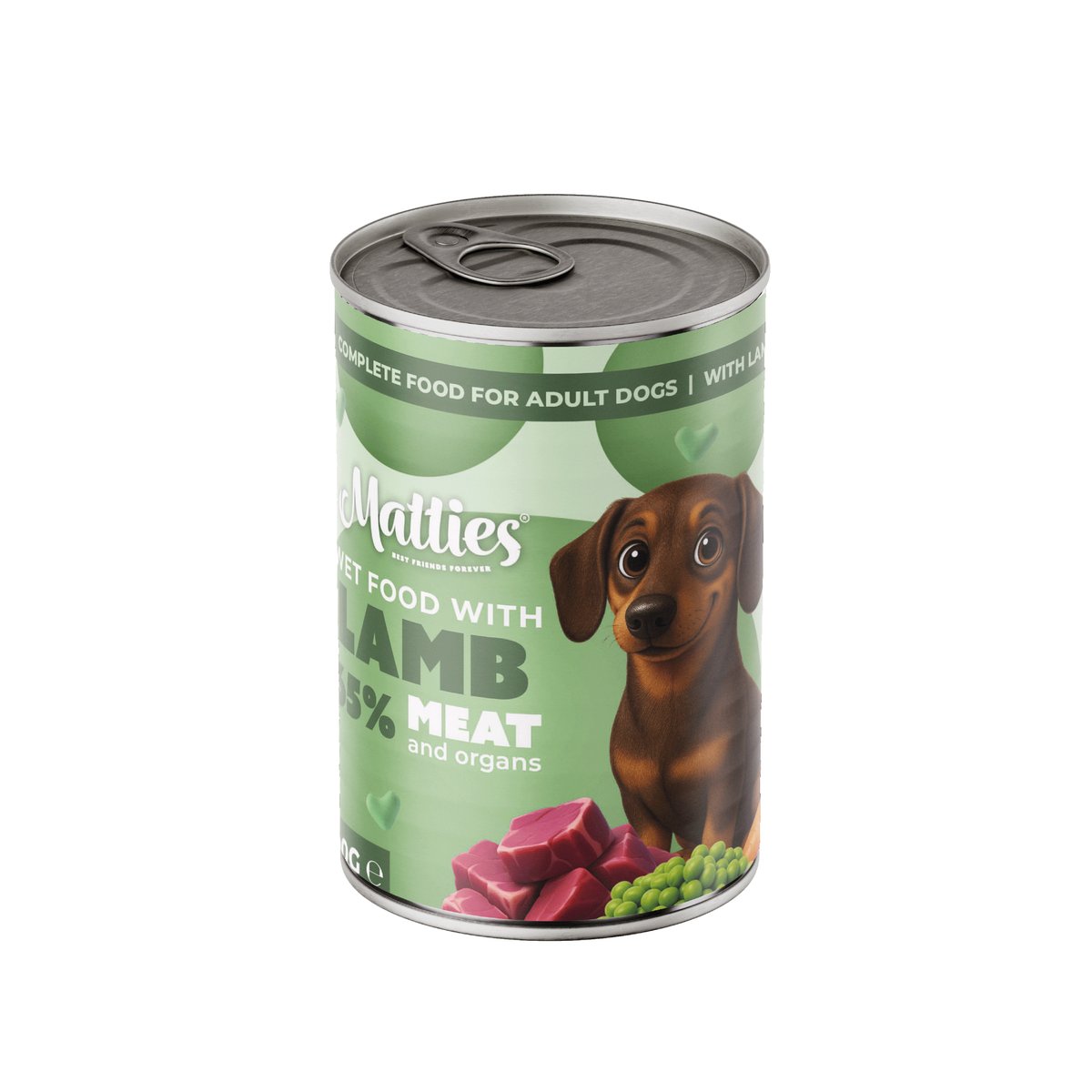 Matties Wet food Dog Lamb | 400g