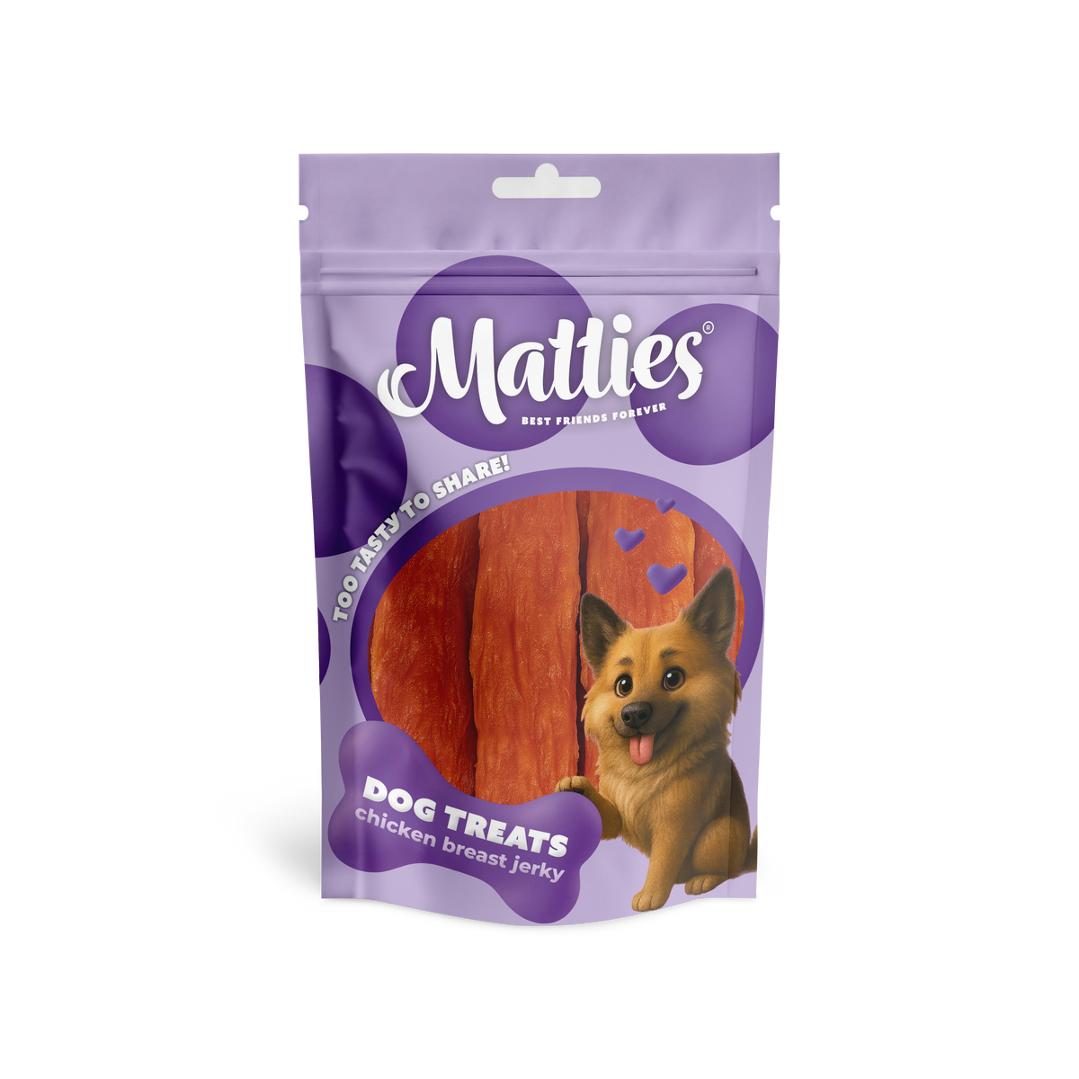 Matties Hundesnack Hähnchenfilet-Jerky | 150g