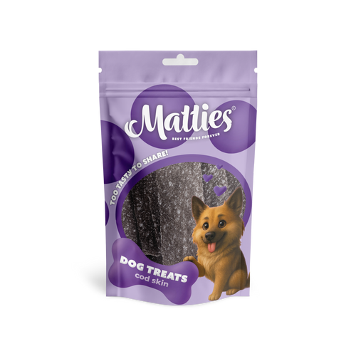 Matties Hondensnack Kabeljauwhuid | 75g