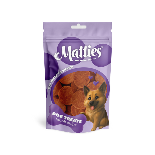 Matties Hondensnack Konijn Chips | 175g