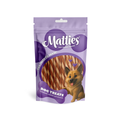 Matties Hondensnack Twisted Konijn Sandwich | 150g