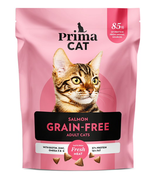 PrimaCat Grain-Free Cat Food Salmon 1.4 kilos