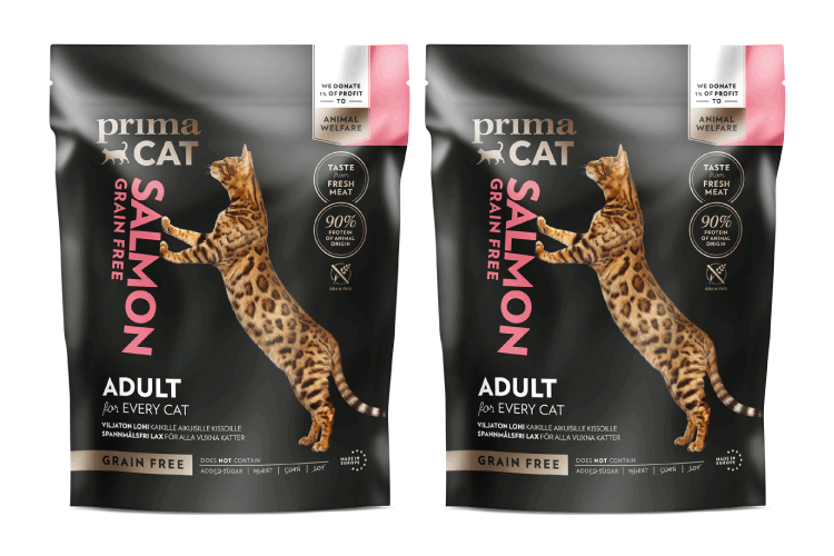 graanvrij kattenvoer zalm multipack