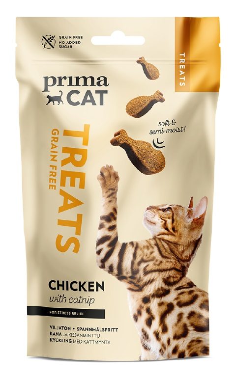 graanvrije kattensnacks kip