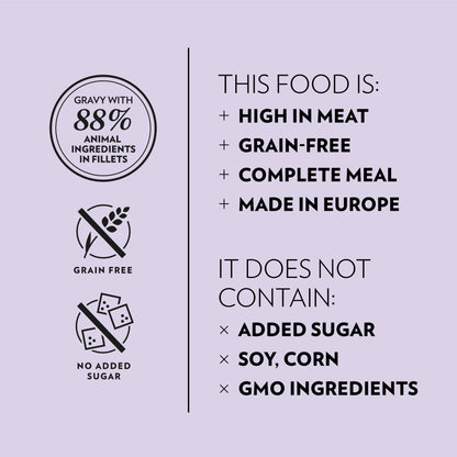 PrimaCat natvoer eend in jus 85 gram