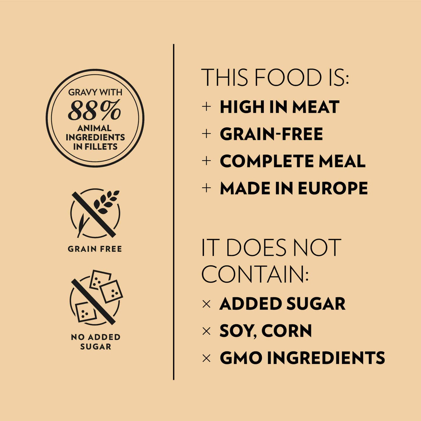 PrimaCat natvoer kalkoen in jus 85 gram
