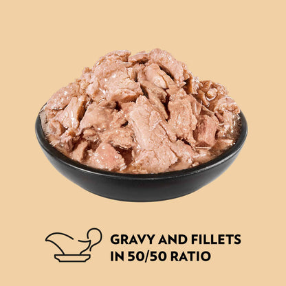 PrimaCat natvoer kalkoen in jus 85 gram