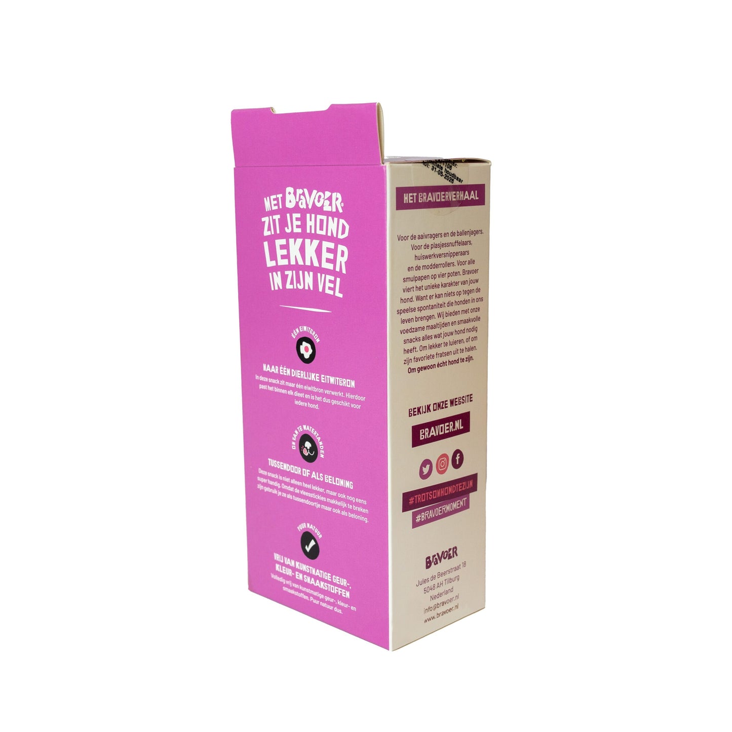 Bravoer Vleesstickies Gans 200 gram