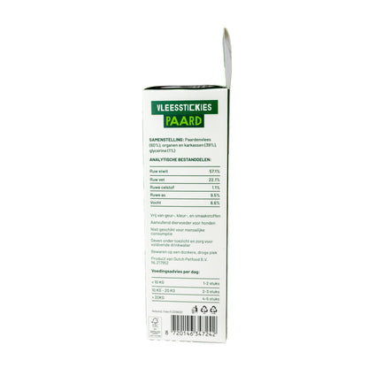 Bravoer vleesstickies paard 200 gram