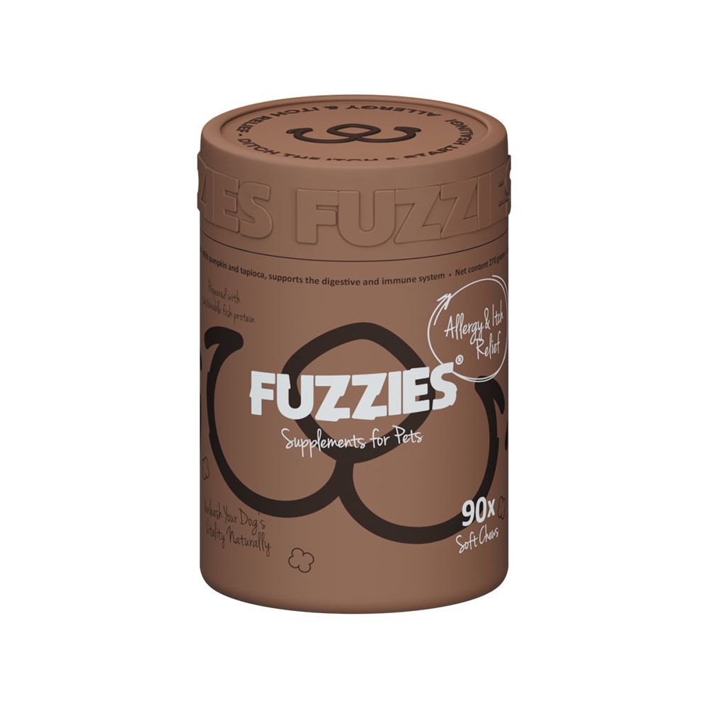 Fuzzies Allergy & Itch relief - Supplement voor hond - 90st