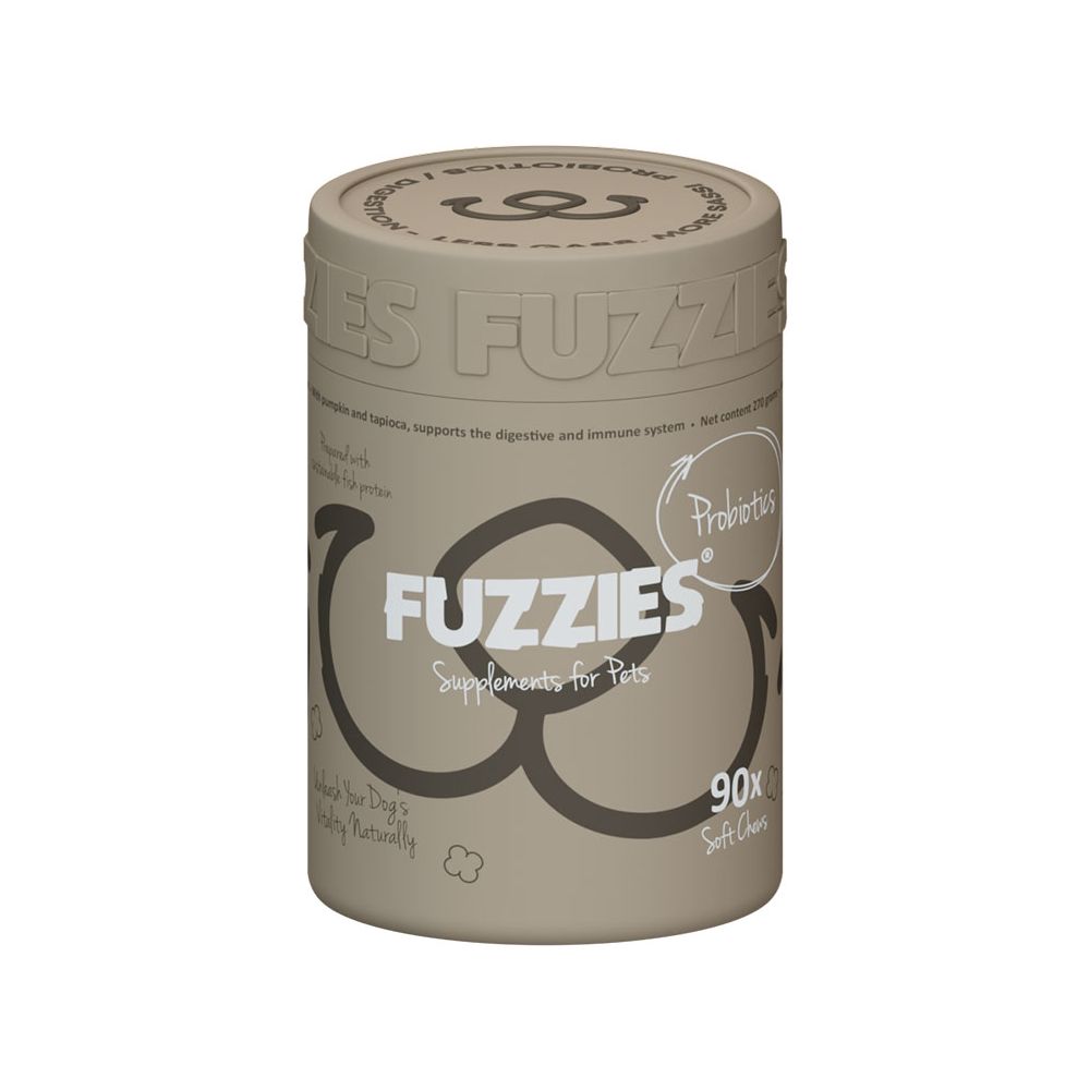 Fuzzies darm Probiotics - Supplement voor hond - 90st