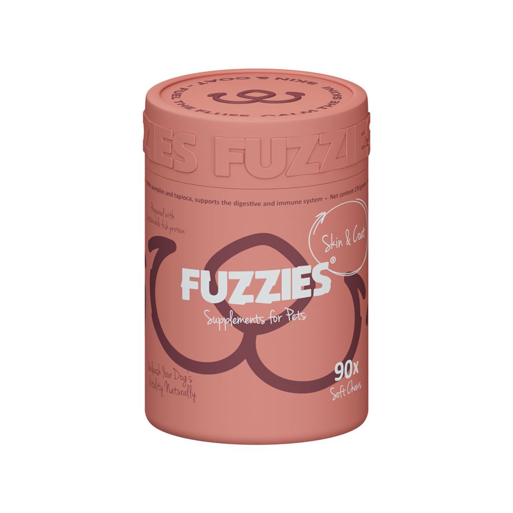 Fuzzies Skin & Coat - Supplement voor hond - 90st