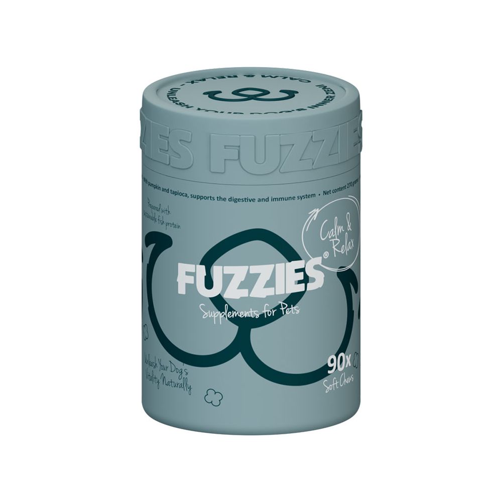 Fuzzies Calm & Relax - Supplement voor hond - 90st